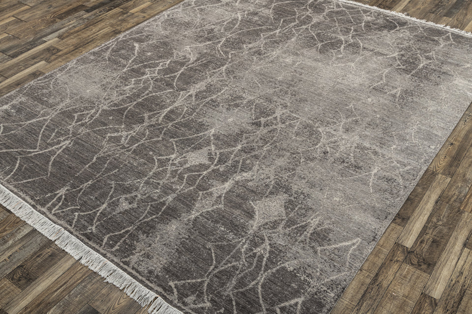 Luxury - Hand Made Hand Knotted Pure Wool Eternal Minimilistic 01 Carpet-4 Colours Available