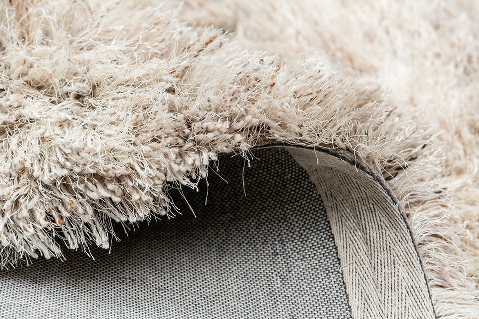 Cicero Ivory Table Tufted Carpet with Latex Backing