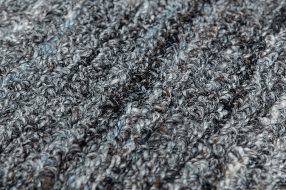 Mexico Anthracite Table Tufted Carpet with Latex Backing