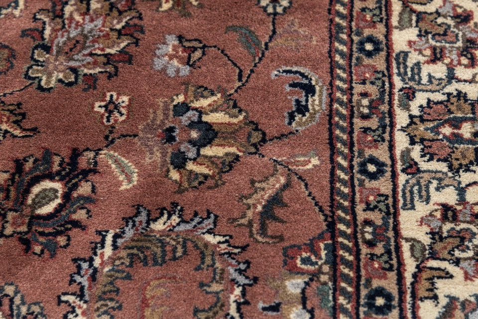 Luxury - Rhythmik Rose Pink Ivory New Zealand Wool Hand Knotted Premium Carpet