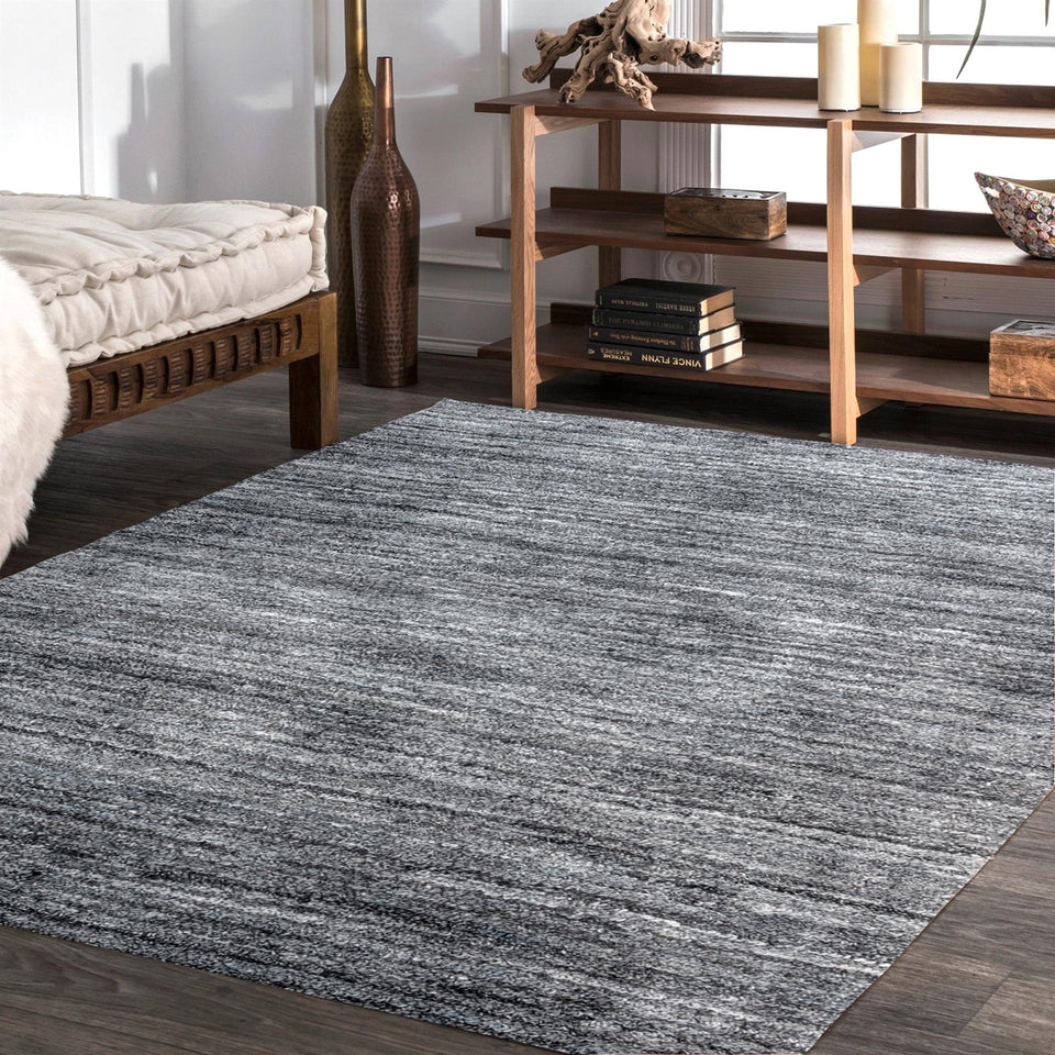 Mexico Anthracite Table Tufted Carpet with Latex Backing