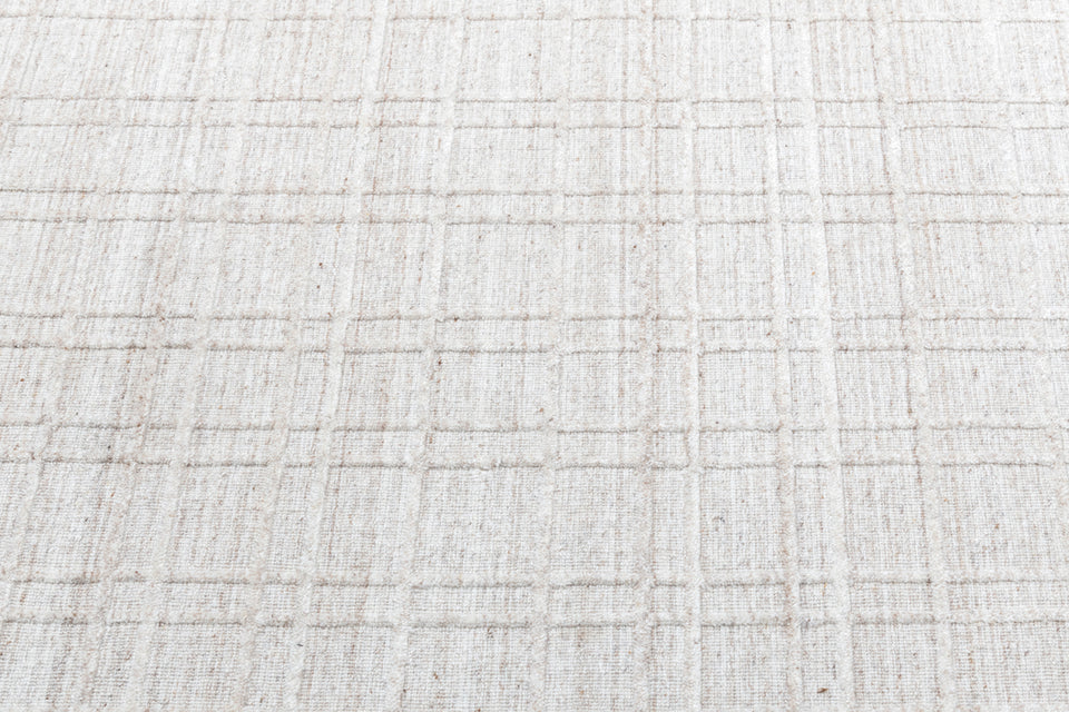 Wake Ivory Handloom Double Back Carpet