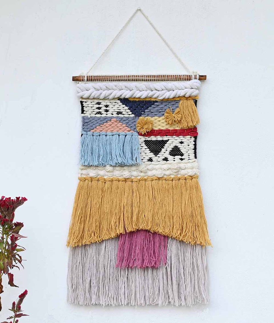 sona blended wool wall hangings