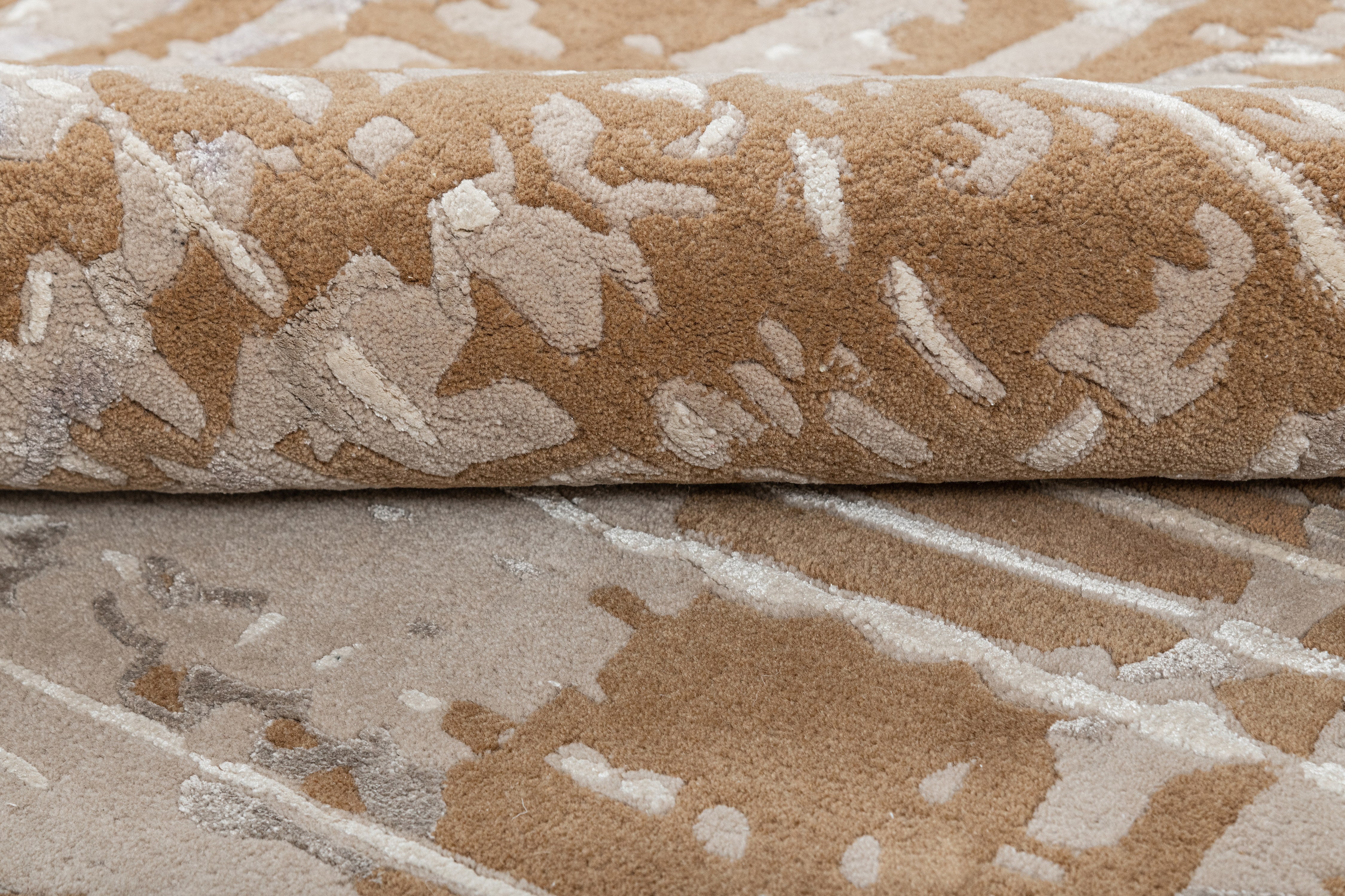 BAMBOO, GOLD.IVORY, 8X10 6