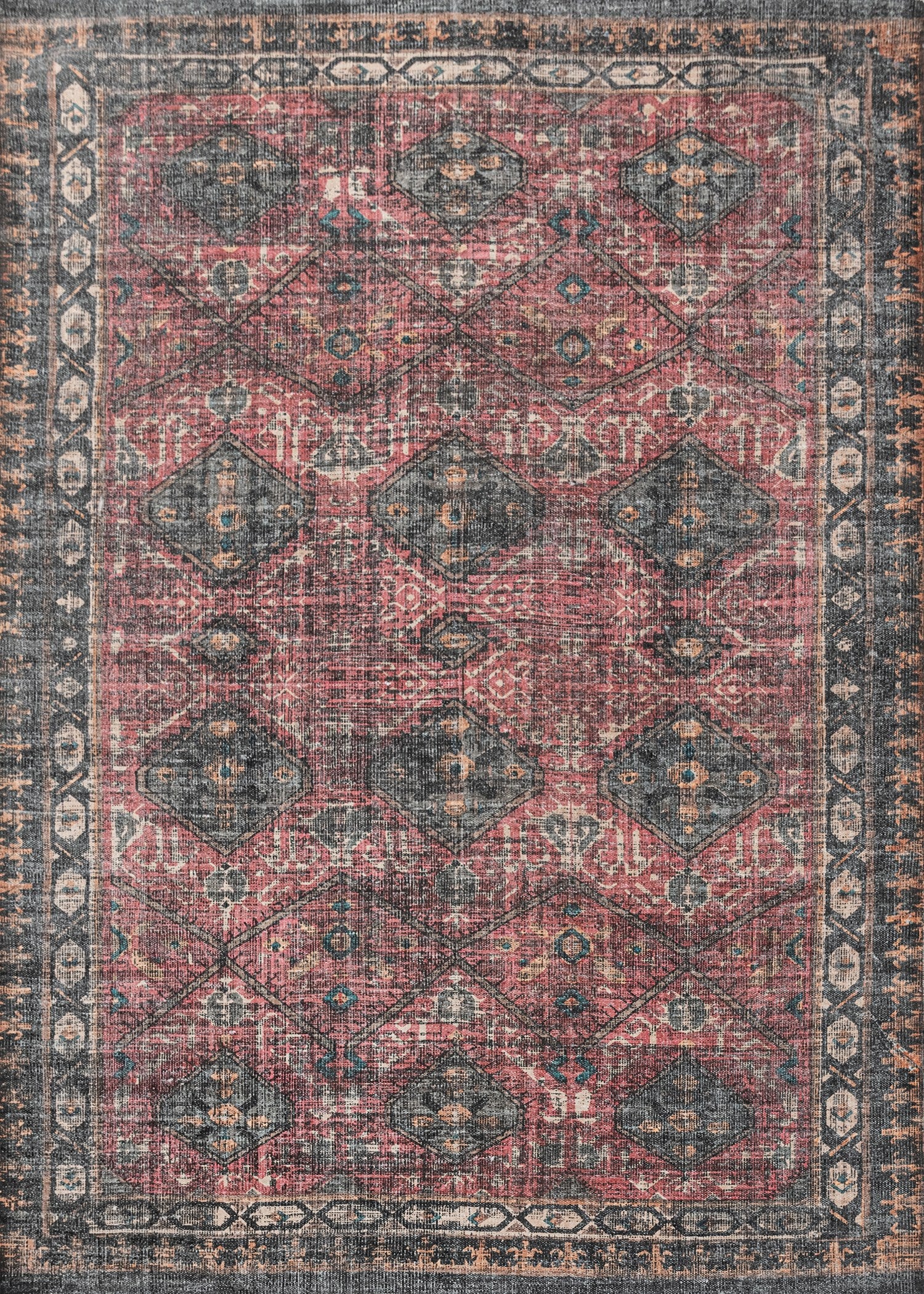 COLUMN GREY.PINK SIZE 4X6,5'3X7'6,6'6X10 PICTURE NO. 1