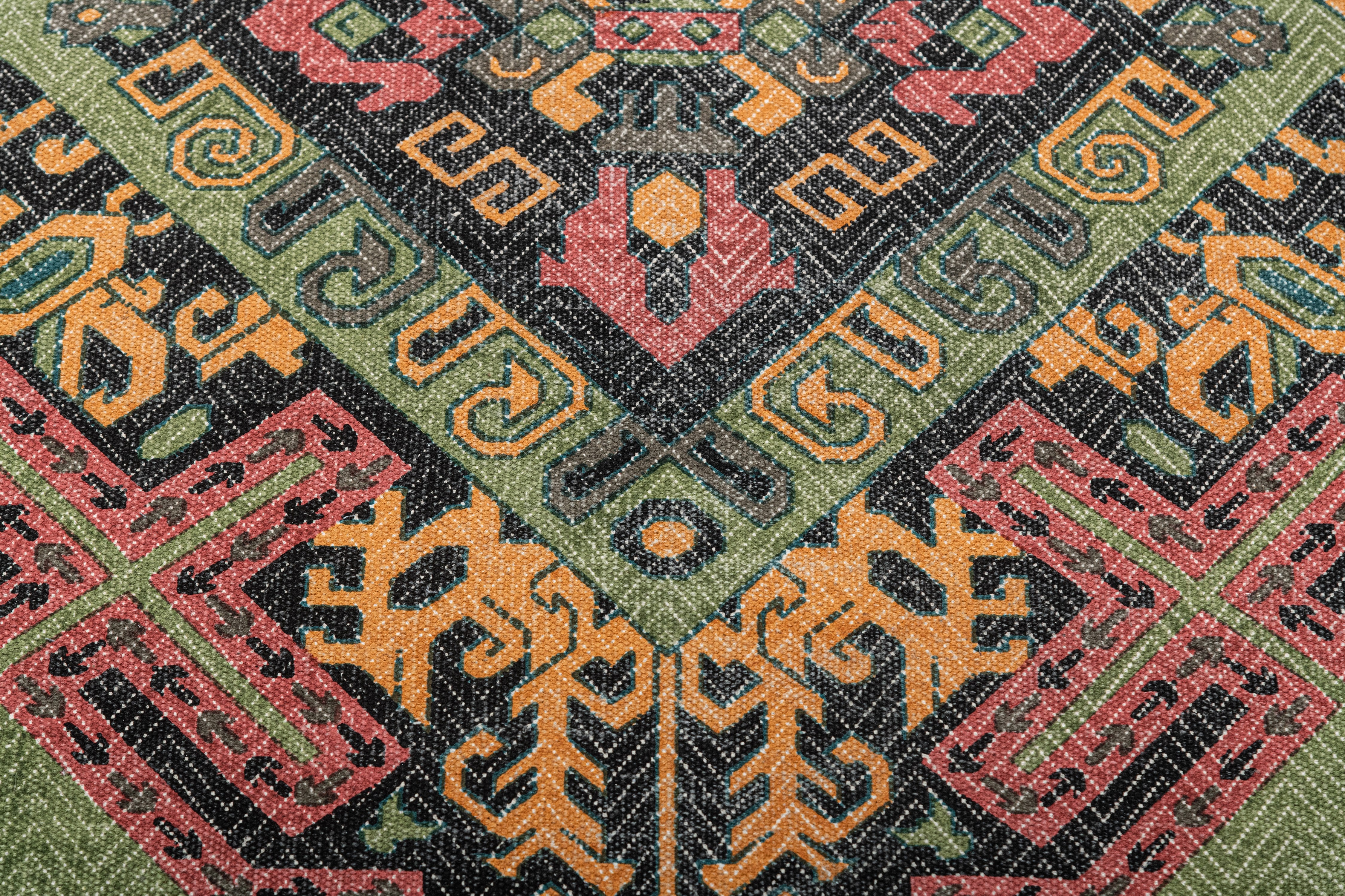 MEADOW EMARALD.BLUSH SIZE 4X6,5'3X7'6,6'6X10 PICTURE NO. 4