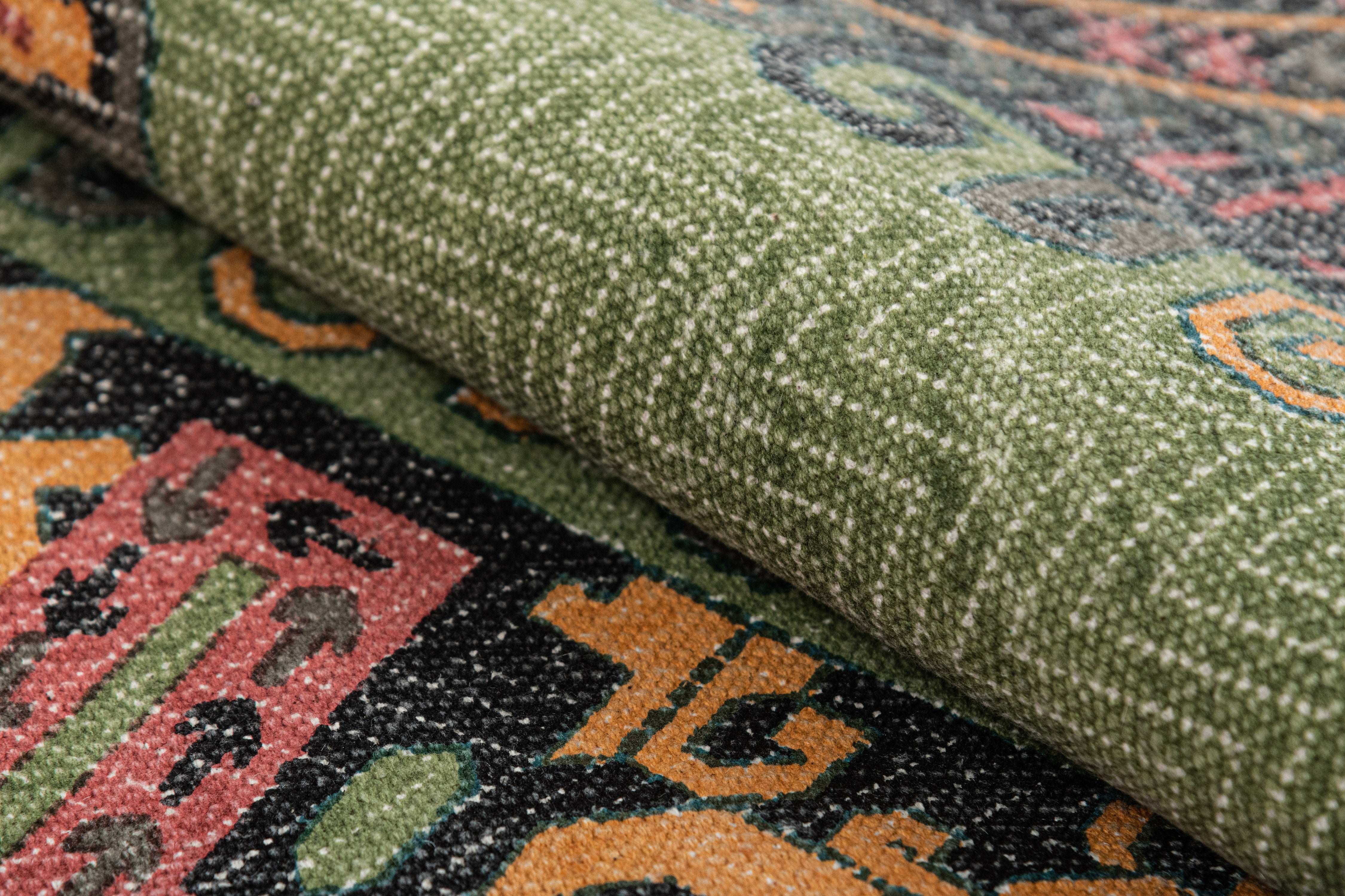 MEADOW EMARALD.BLUSH SIZE 4X6,5'3X7'6,6'6X10 PICTURE NO. 6