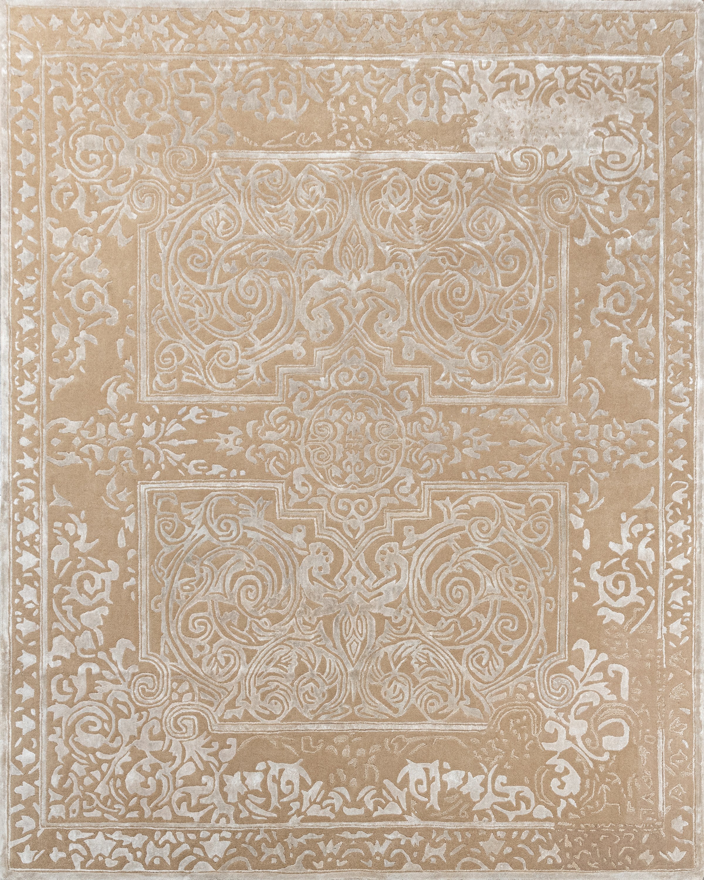 MERWIN, GOLD.BEIGE, 8X10 1