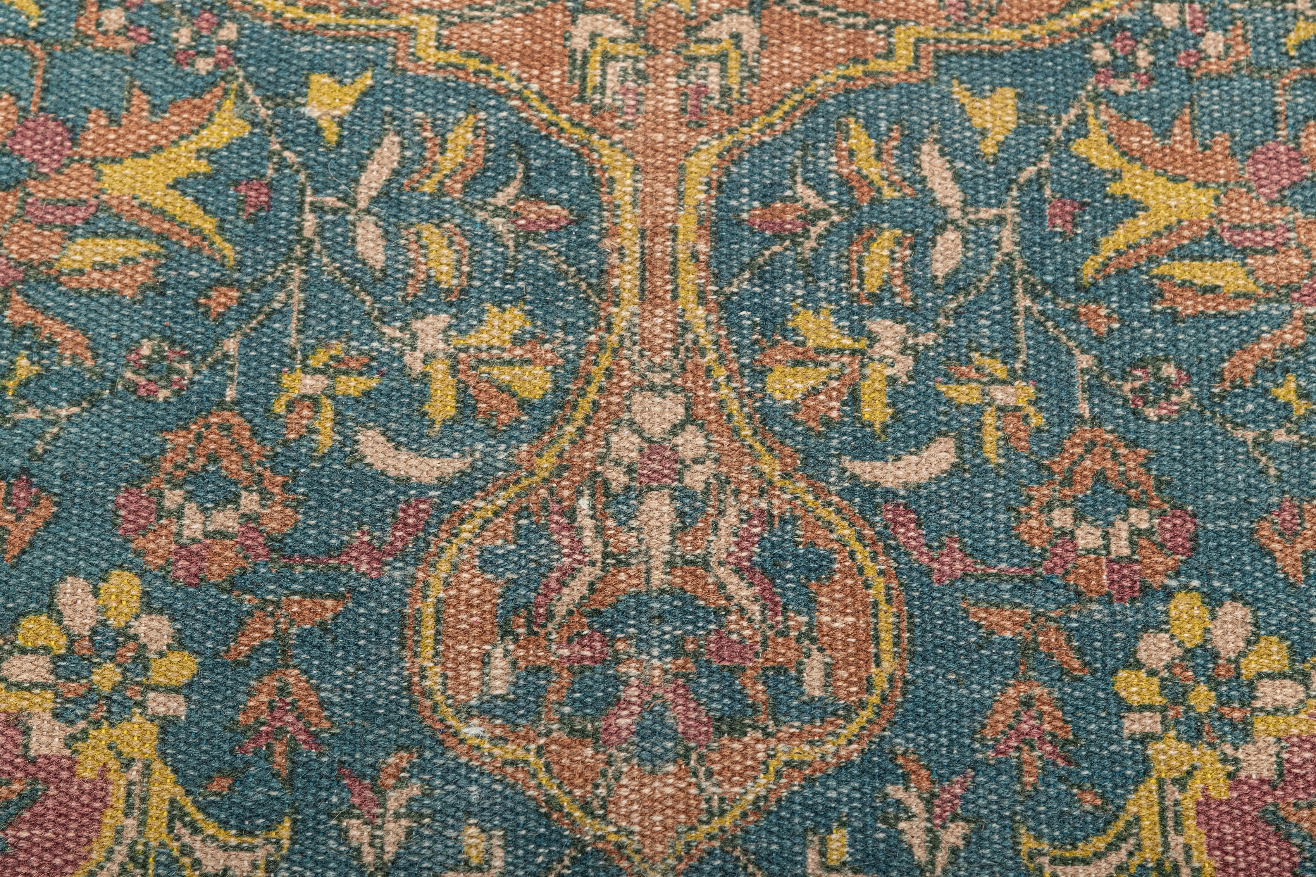 ORNATE BLUE.BLUSH SIZE 5X8 PICTURE NO. 4