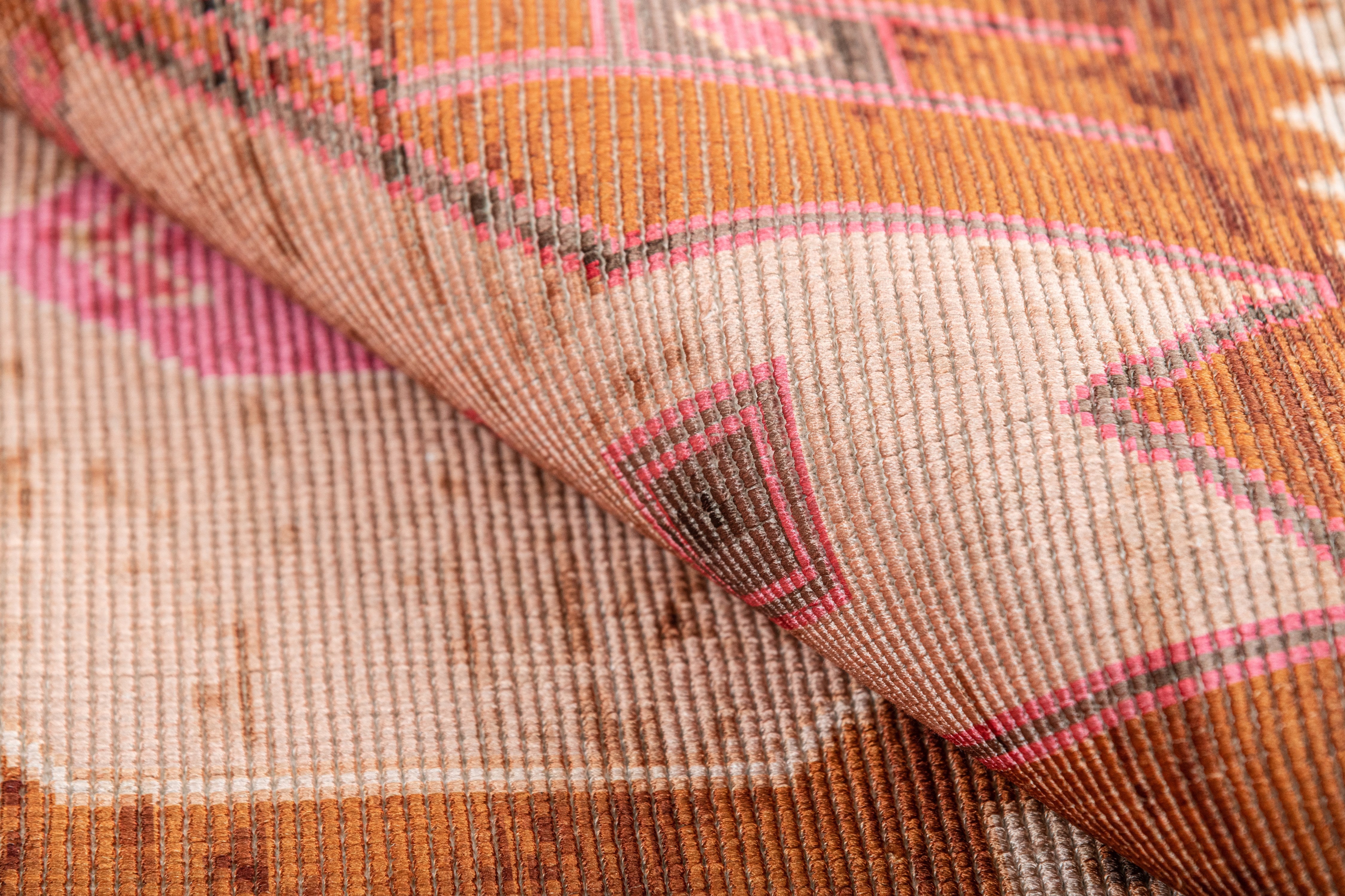 TRIBE BURNT ORANGE.BLUSH SIZE 5'3X7'6 PICTURE NO. 6