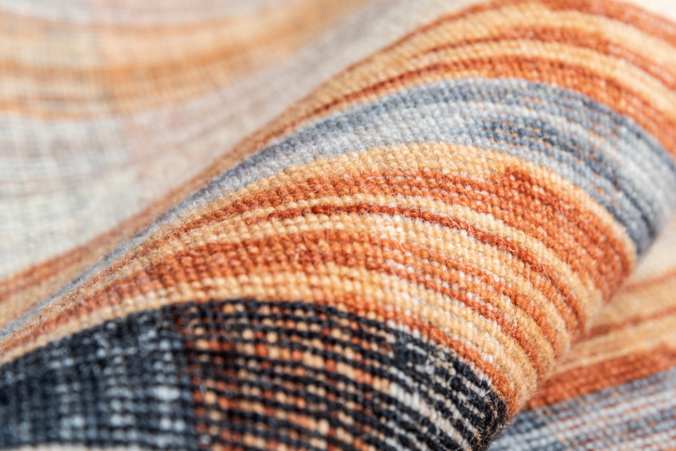 Banbury Rust Wool Handloom Dhurrie