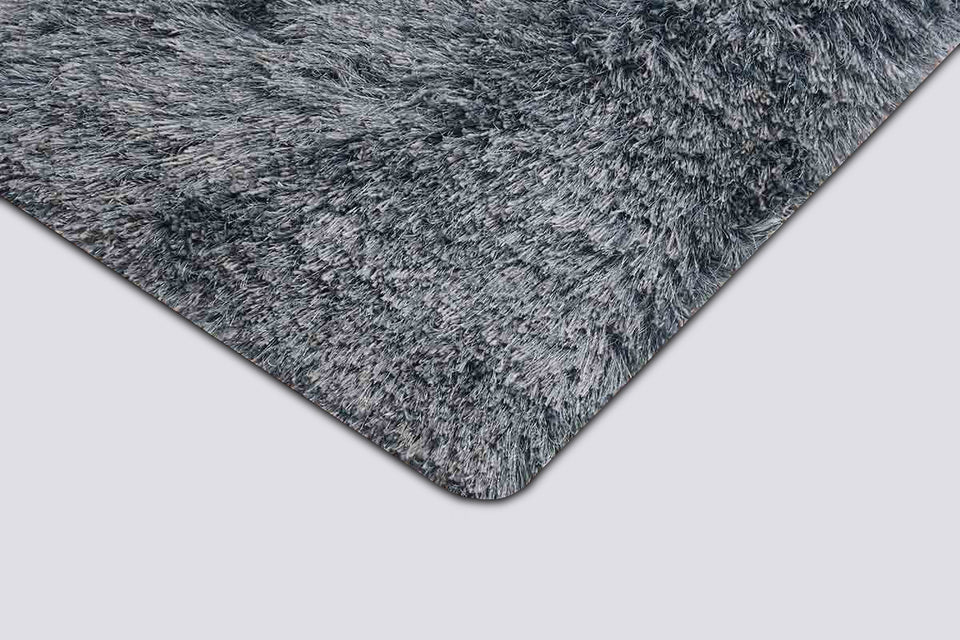 Cicero Grey Table Tufted Carpet with Latex Backing