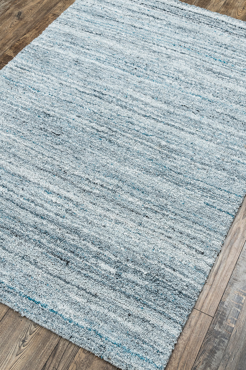 Mexico Blue Silver Table Tufted Carpet with Latex Backing